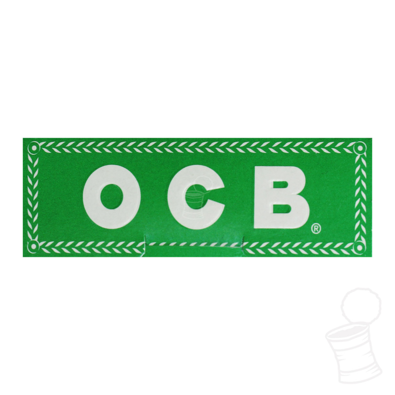 CX. SEDA OCB SINGLE CUT CORNER GREEN-1141