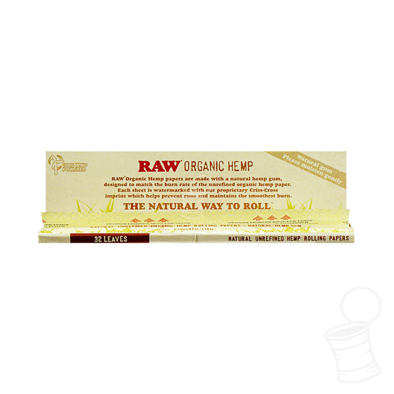 CX. SEDA RAW KING SIZE ORGANIC HEMP-1306