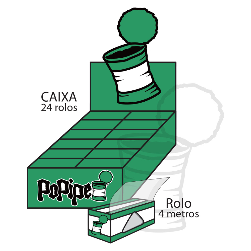 CX. SEDA SMOKING ROLLS MASTER desenho