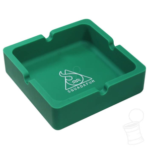 CINZEIRO DE SILICONE QUADRADO SQUADAFUM VERDE