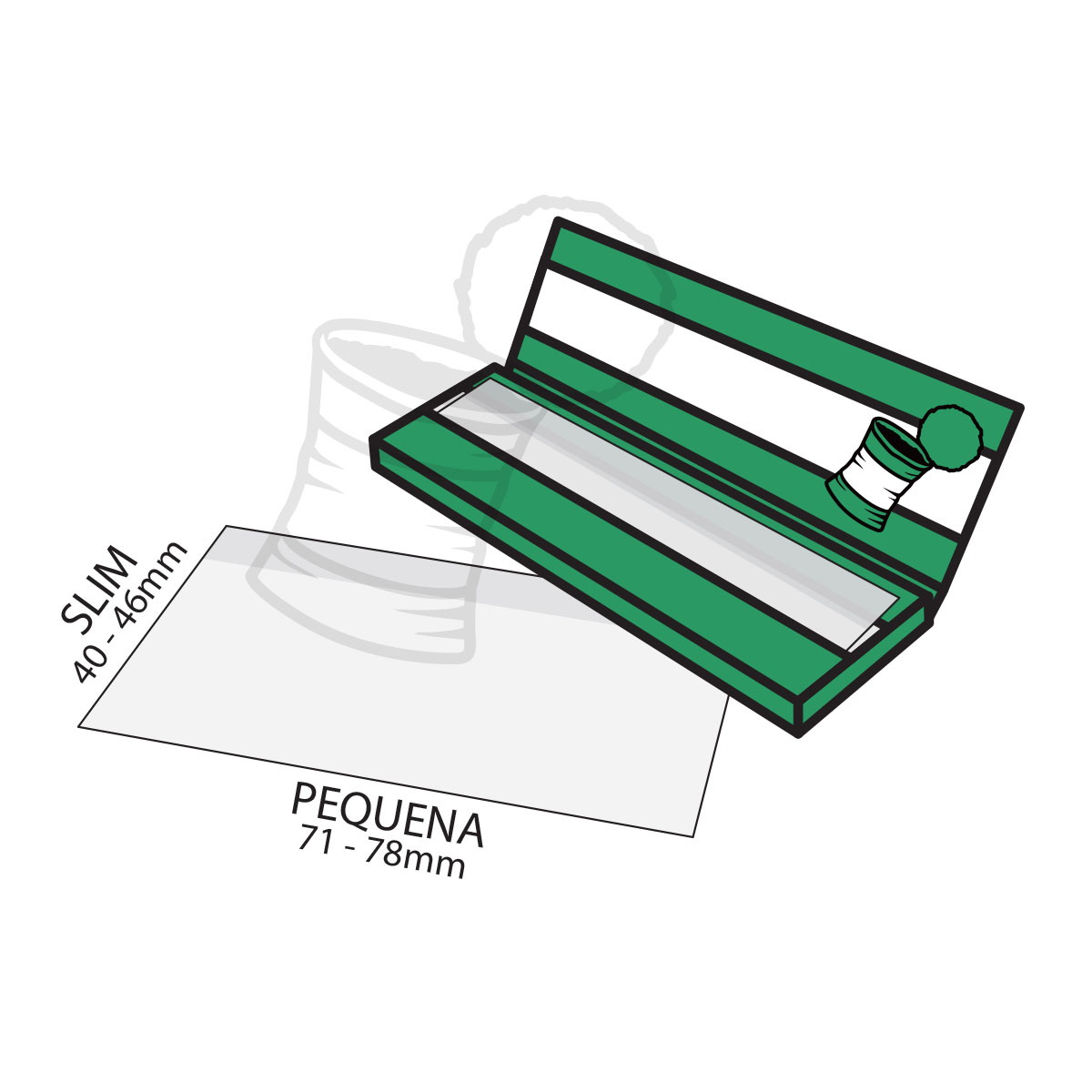 CX. SEDA BEM BOLADO 1 1/4 SLIM-9945
