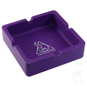 CINZEIRO DE SILICONE QUADRADO SQUADAFUM ROXO