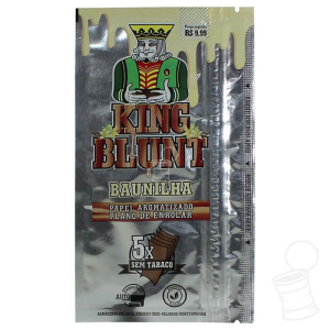 SEDA AROMATIZADA KING BLUNT BAUNILHA