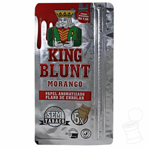 SEDA AROMATIZADA KING BLUNT MORANGO