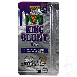 SEDA AROMATIZADA KING BLUNT UVA