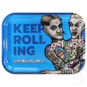 BANDEJA LION ROLLING CIRCUS GRANDE AZUL