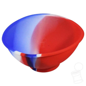 CUIA DE SILICONE SADHU AZUL VERMELHA E BRANCA