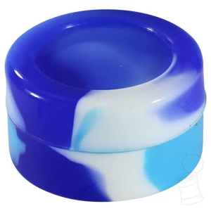 POTINHO SILICONE SLITHERY 710 AZUL E BRANCO