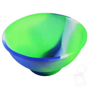 CUIA DE SILICONE SADHU VERDE AZUL E BRANCA