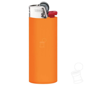 ISQUEIRO MINI BIC CORES LARANJA