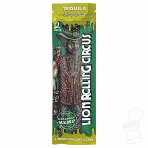 HEMP WRAPS LION ROLLING CIRCUS TEQUILA