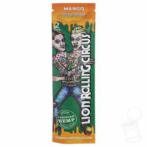 HEMP WRAPS LION ROLLING CIRCUS MANGO