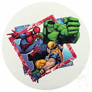 SILICONE PAD DESENHOS HEROES