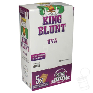 CX. SEDA AROMATIZADA KING BLUNT UVA