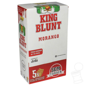 CX. SEDA AROMATIZADA KING BLUNT MORANGO