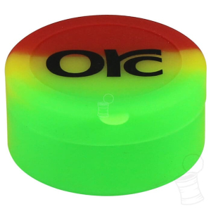 CONTAINER SILICONE 7ML COM DIVISORIA ORC RASTA