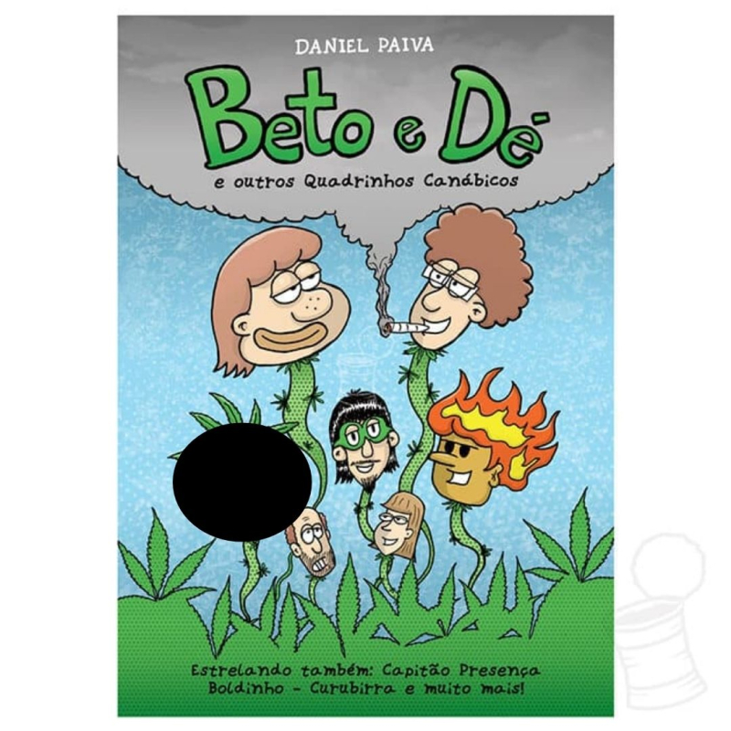 LIVRO BETO E DÉ E OUTROS QUADRINHOS CÁNABICOS