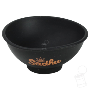 CUIA DE SILICONE SADHU COM LOGO PRETA