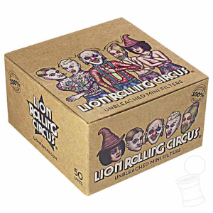 CX. TIPS LION ROLLING CIRCUS UNBLEACHED MINI