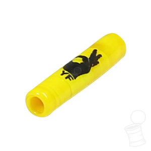 TIP DE MURANO COLORIDO YELLOW FINGER AMARELO