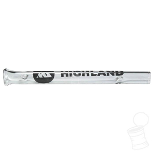 TIP DE VIDRO HIGHLAND MEDIA 5.5 CM X 5 MM BICO ACHATADO PRETA FULL