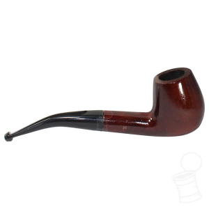 CACHIMBO BB ELITE II C/PITEIRA RESINA INCLINADO MARROM E PRETO