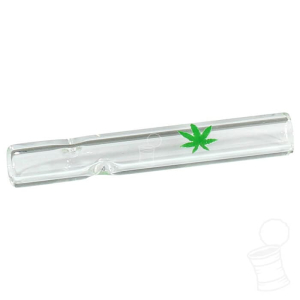 TIP DE VIDRO WEED 6 MM  X 4 CM