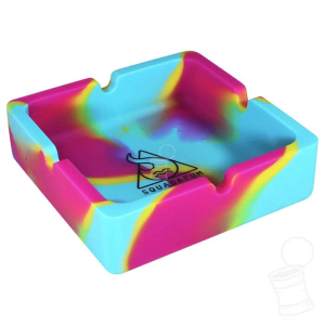 CINZEIRO DE SILICONE QUADRADO SQUADAFUM NOVO ARCO-ÍRIS