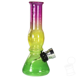 MICRO BONG DE VIDRO RASTA KX 11 CM – DELTA