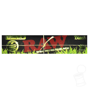 SEDA RAW BLACK KING SIZE ORGANIC HEMP