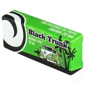 TIPS BLACK TRUNK – MEDIUM BROWN 20MM BY ZANONART