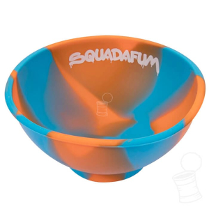 CUIA SILICONE SQUADAFUM LARANJA E AZUL