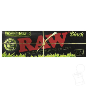 SEDA RAW BLACK 1 1/4 ORGANIC HEMP