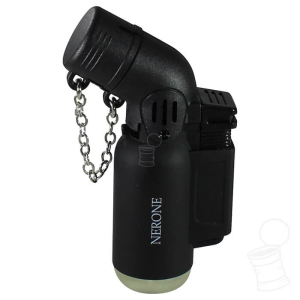 MINI MAÇARICO NERONE TORCH PRETO 2 CHAMAS