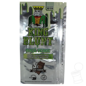 SEDA AROMATIZADA KING BLUNT MACA VERDE