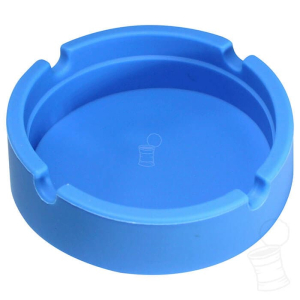 CINZEIRO SILICONE 8,5 CM DE DIÂMETRO AZUL