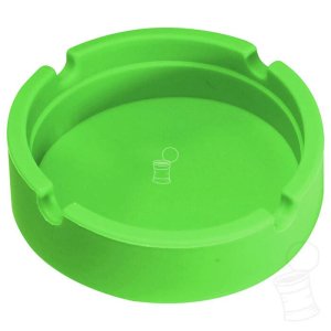 CINZEIRO SILICONE 8,5 CM DE DIÂMETRO VERDE ESCURO