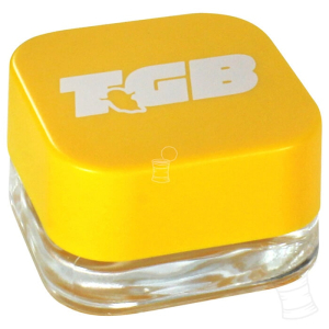 TGB GLASS STASH YELLOW CAP