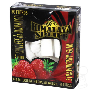 FILTRO HIMALAYA SPLIFF REGULAR 8MM CLICK CHICLETE DE MORANGO