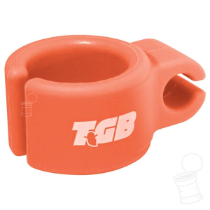 ANEL PORTA CIGARRO DE SILICONE TGB – LARANJA