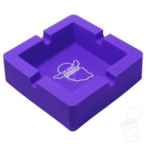 CINZEIRO DE SILICONE TGB ROXO  9X9CM