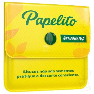 BITUQUEIRA REUTILIZÁVEL PAPELITO