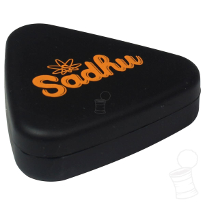 POTINHO DE SILICONE SADHU TRIANGULAR 10ML 11 PARTES – PRETO