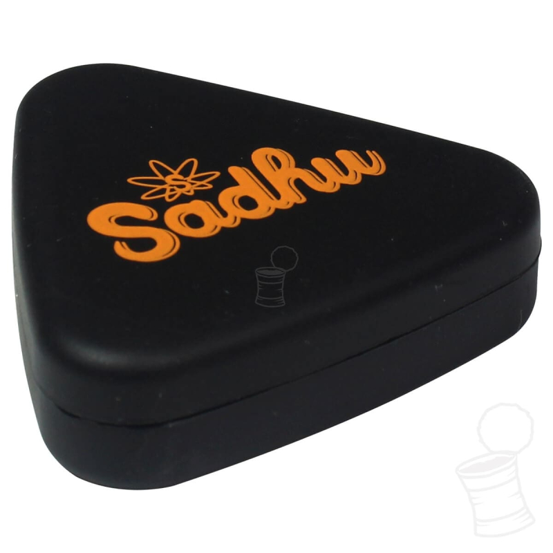 POTINHO DE SILICONE SADHU TRIANGULAR 10ML 11 PARTES - PRETO