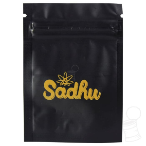 SADHU ZIP LOCK BLACK 12.5X9