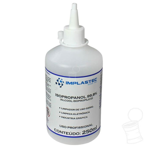 ÁLCOOL ISOPROPILICO 99.8% IMPLASTEC 250ML