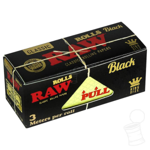 SEDA RAW ROLLS BLACK