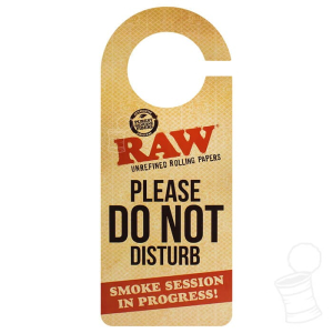 AVISO DE PORTA RAW DO NOT DISTURB