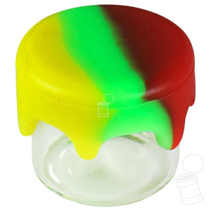 SLICK DE VIDRO COM TAMPA DE SILICONE – RASTA