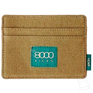 SKINNY HEMP WALLET 8000KICKS VERDE